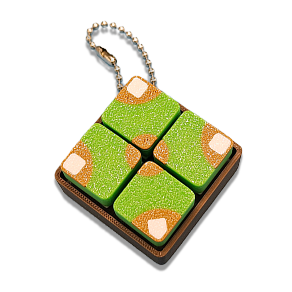 야구 키보드 피젯 키캡 키링, 1개, 야구장 4키 21,000원