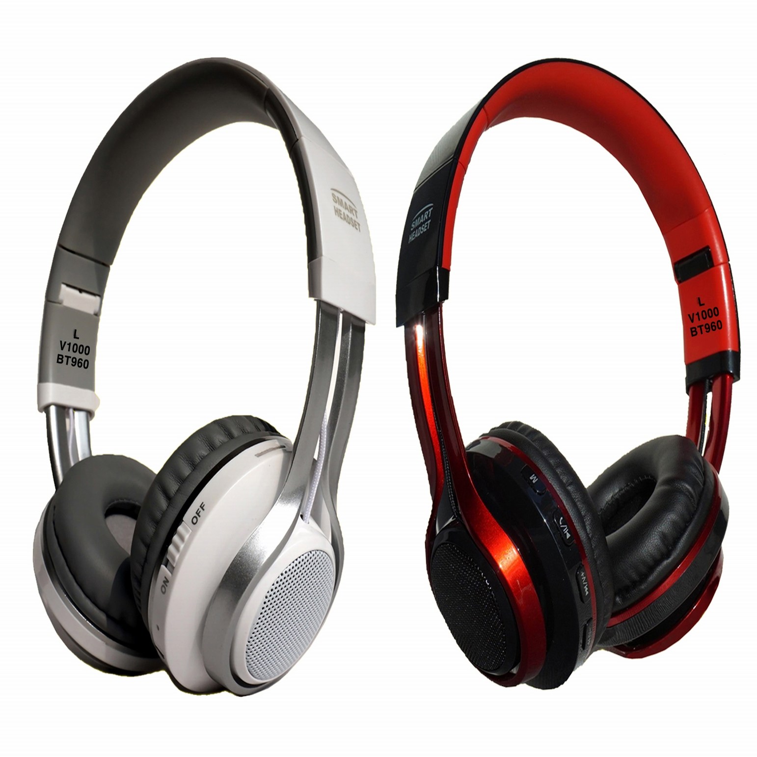 스마트헤드셋 V1000 최신형 무선헤드폰 1위 헤드셋 소니 블루투스 헤드셋 유선 무선 고성능 헤드폰 Bluetooth Headsets Wireless Headphone 오늘특가, 블랙/ 레드 (Black / Red), 스마트헤드셋 V1000 47,000원
