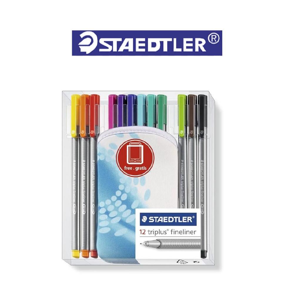 스테들러 STAEDTLER 트리플러스 12색세트 화인라이너 SP12 334 7,600원