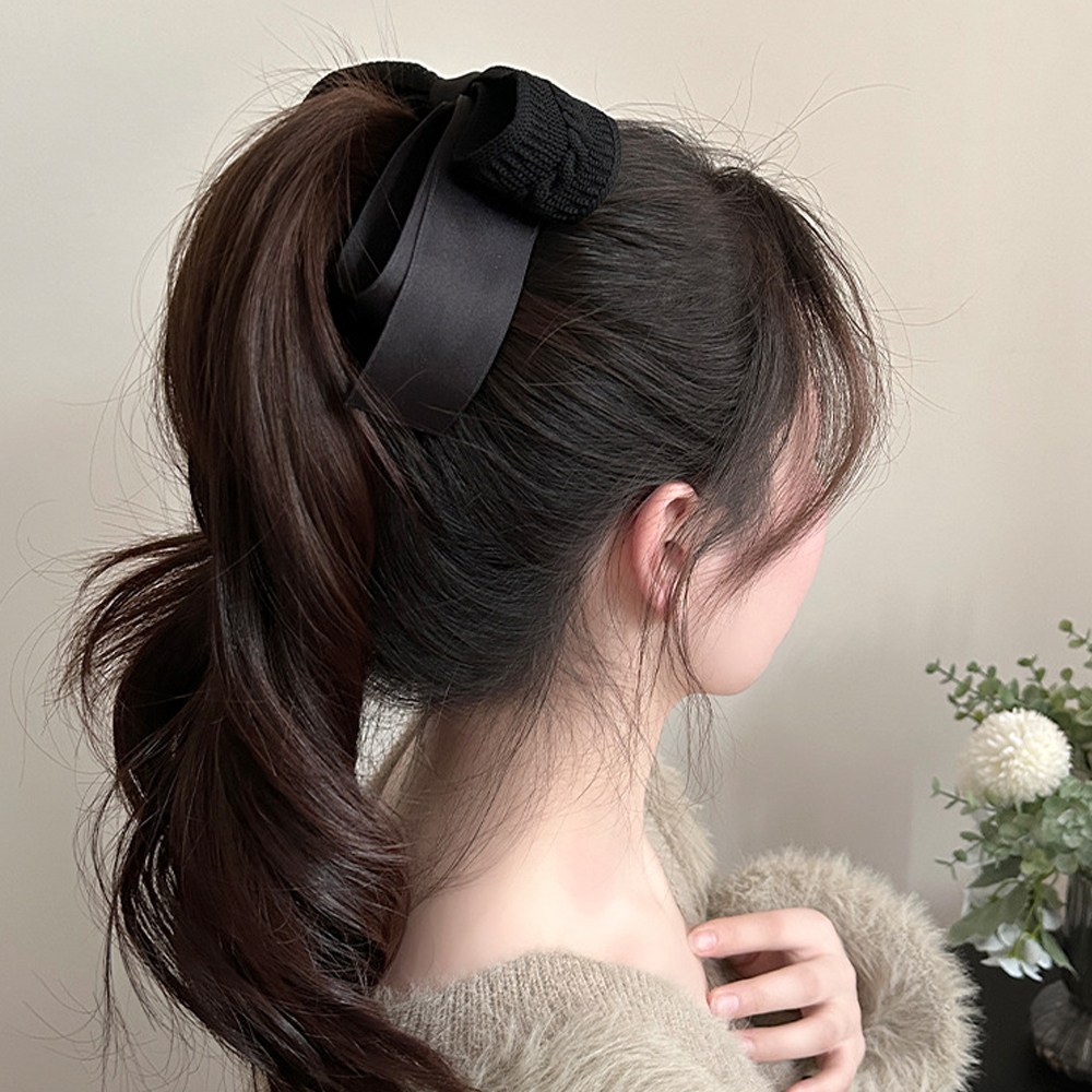 어반이즈 포니테일 리본 여성 헤어핀 바나나핀 9,700원