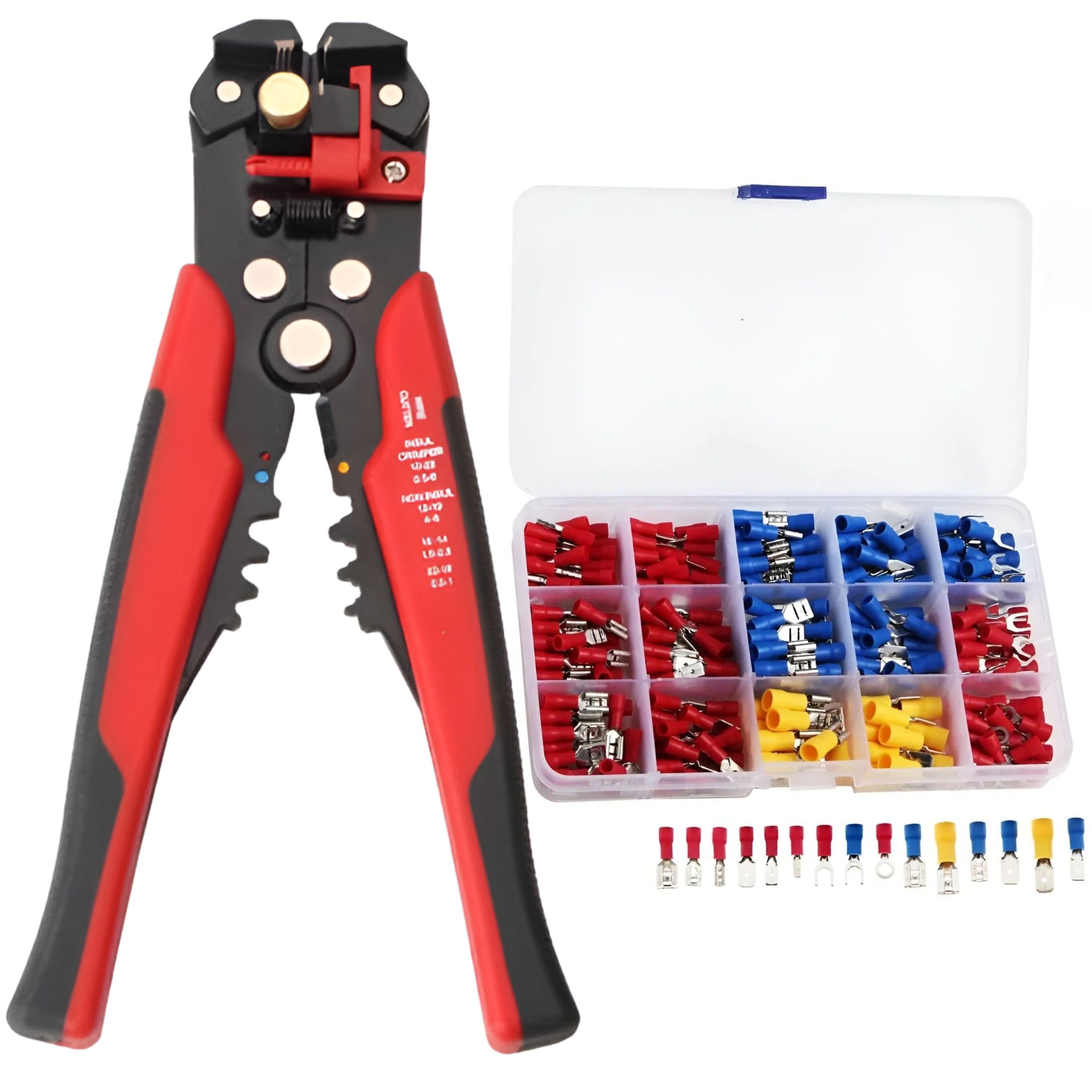 툴레보 다기능 와이어 스트리퍼 + 절연터미널압착단자280p, 1세트 18,900원