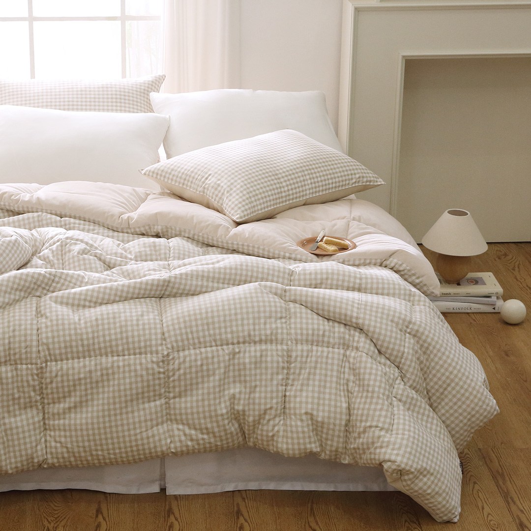 플로라침구 인디체크 극세사 차렵이불 109,920원