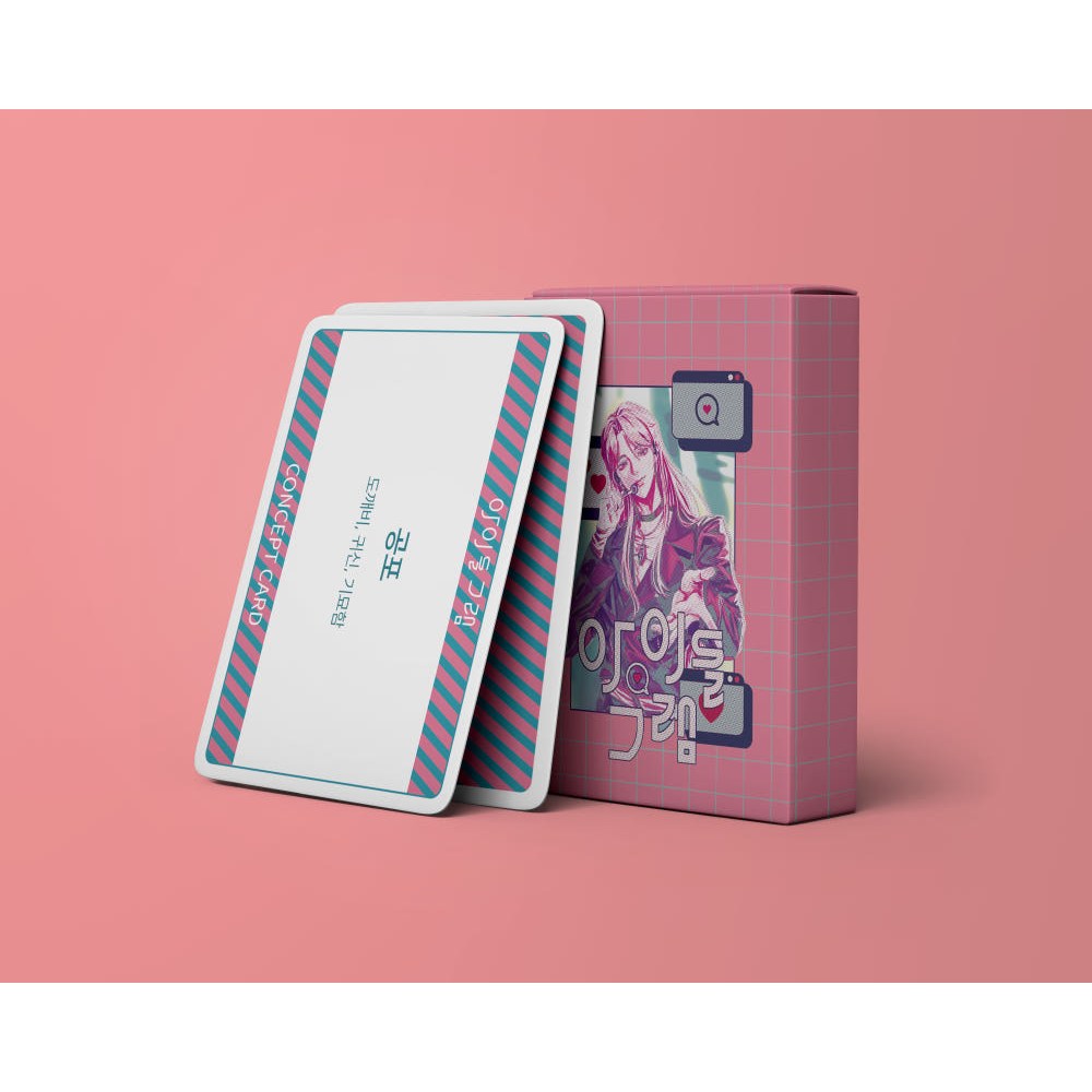 [아이돌그램 TRPG] 부록 카드 세트 (가사카드+컨셉카드), 1개, 혼합색상 16,500원