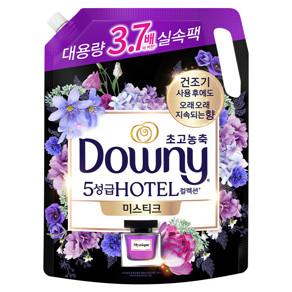 다우니 초고농축 호텔 컬렉션 섬유유연제 미스티크 리필 14,320원