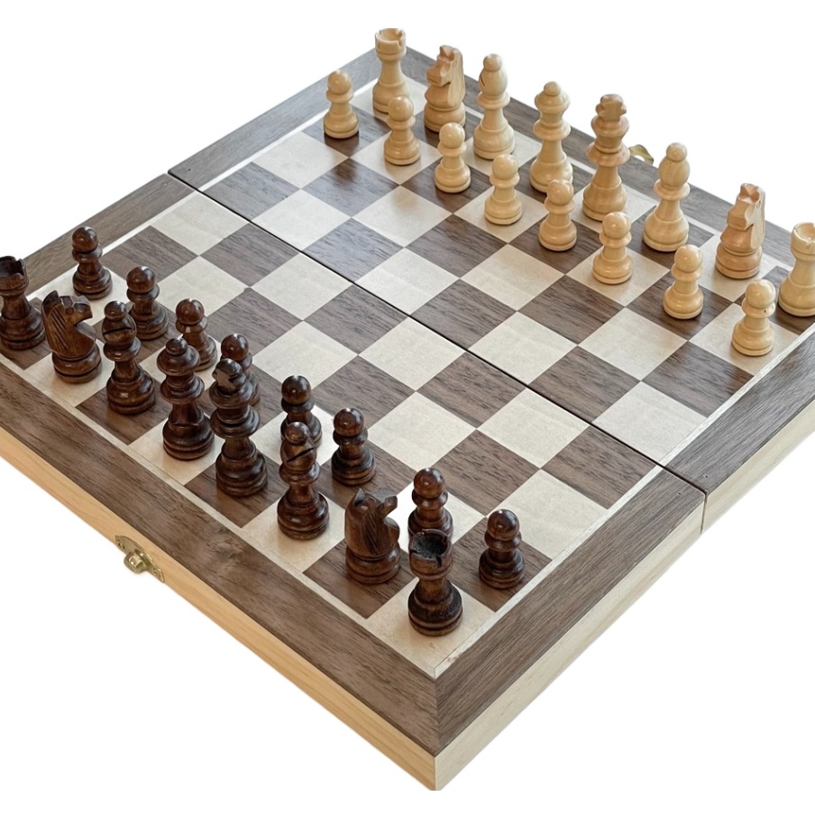 접이식 고급 원목 체스게임 대형 세트, 혼합색상, 1세트 27,800원