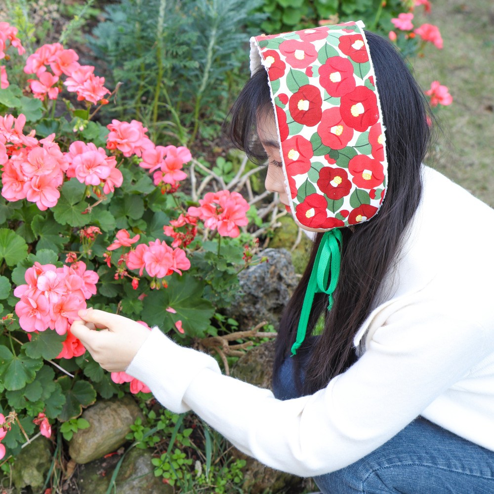 제주 동백 감귤 귀도리 귀마개 방한귀마개 여자귀도리 여성 어린이 공용 여행 핸드메이드 아이템 13,000원