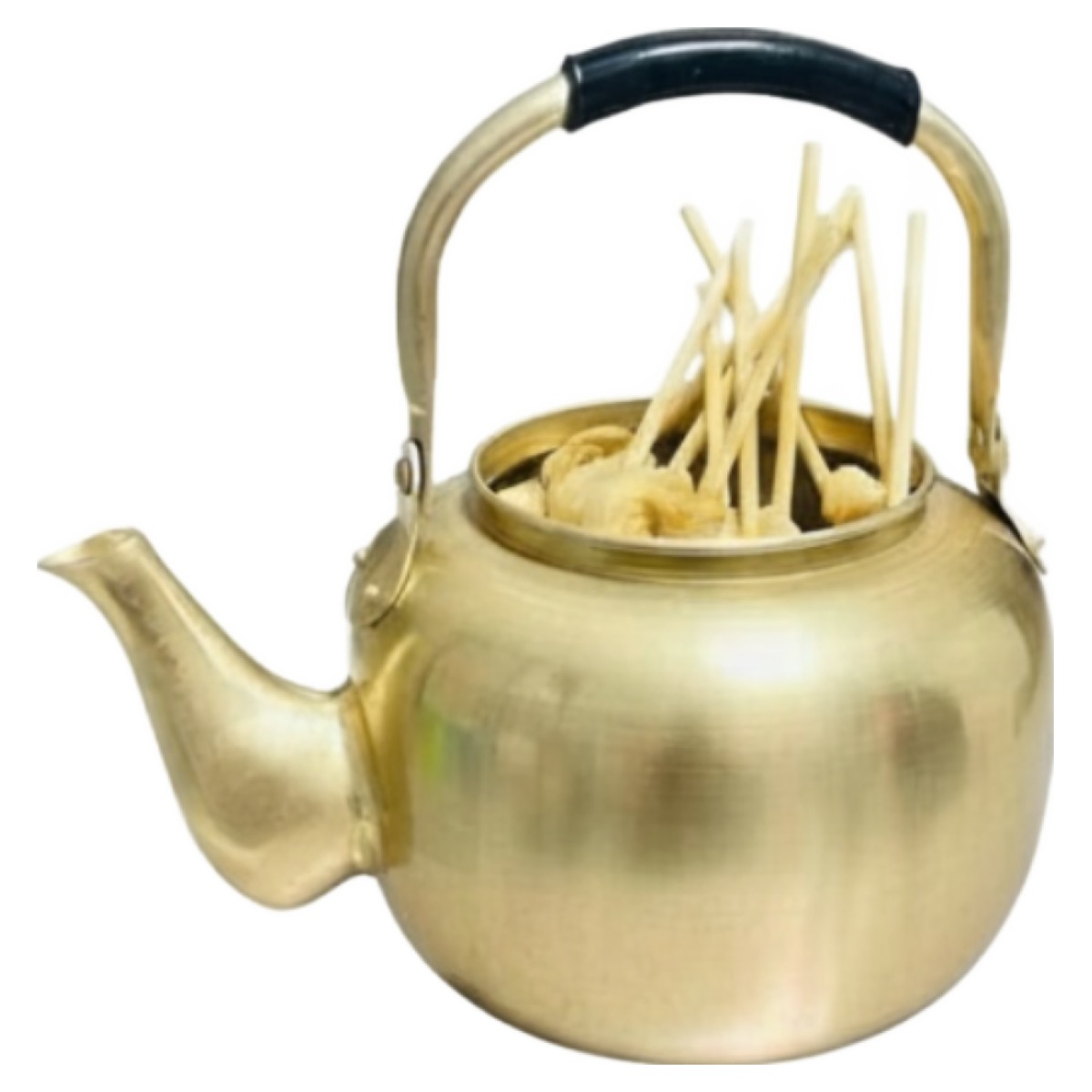 양은 주전자 레트로 막걸리주전자 캠핑 업소용 포장마차 감성 주전자오뎅탕 늘그대, 1개, 황색, 2L 10,900원