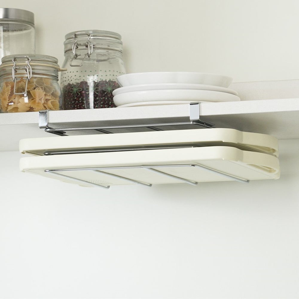 코멧 스테인레스 걸이식 도마 거치대 2단 7,780원