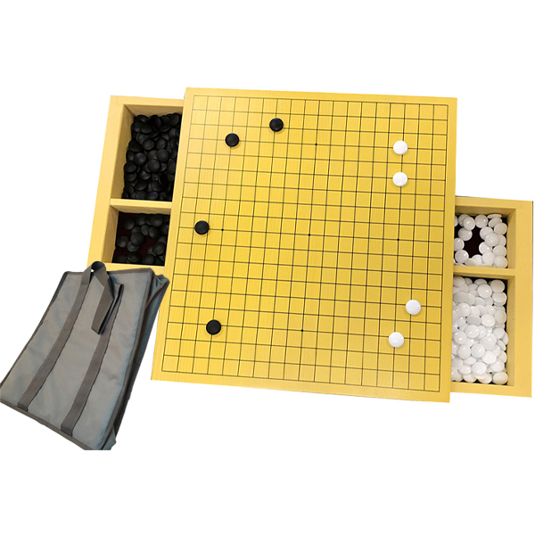 육형제바둑 서랍식 바둑판 중 + 18호 p 바둑알 + 랜덤발송 가방 세트 191,760원