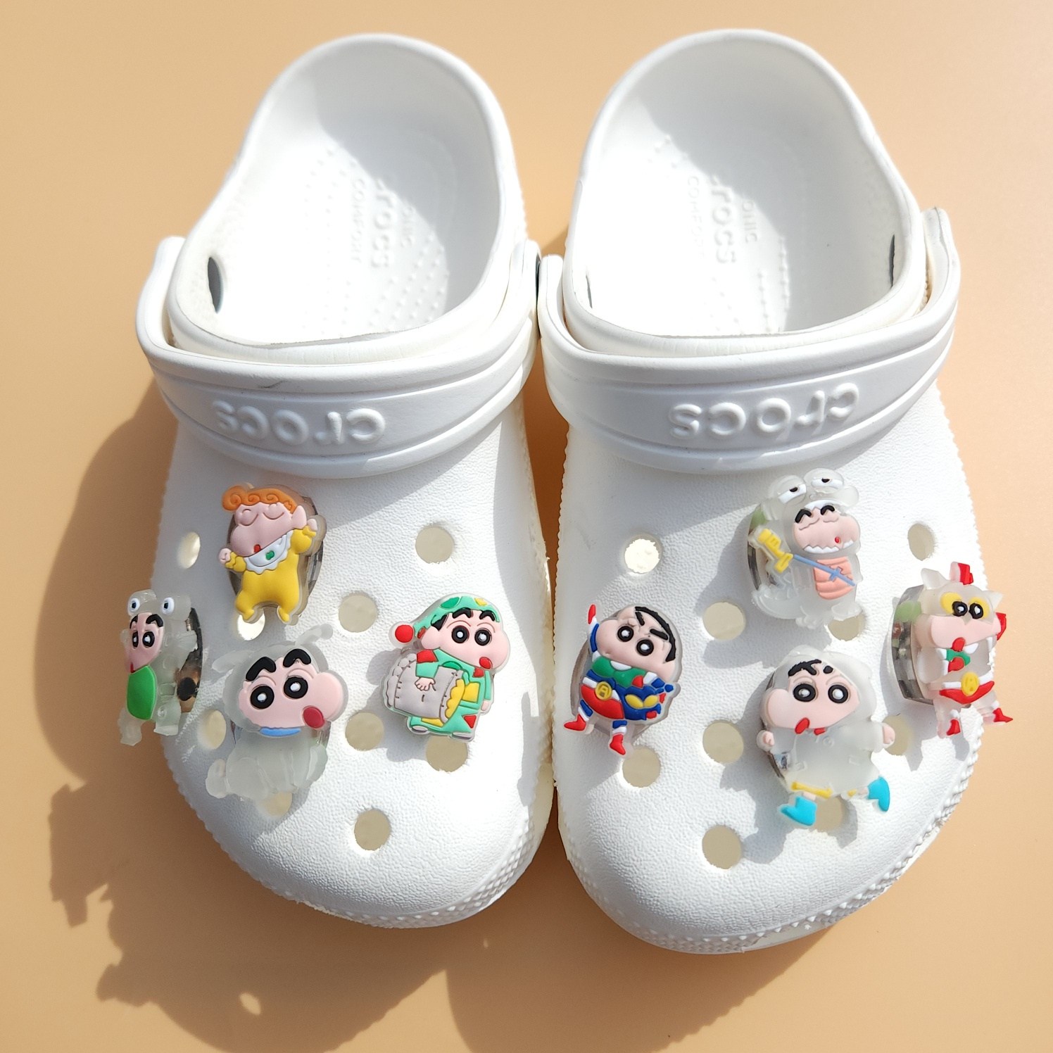 MPACK 못말리는 친구들 전 구성 LED 신발 파츠 8P 11,900원