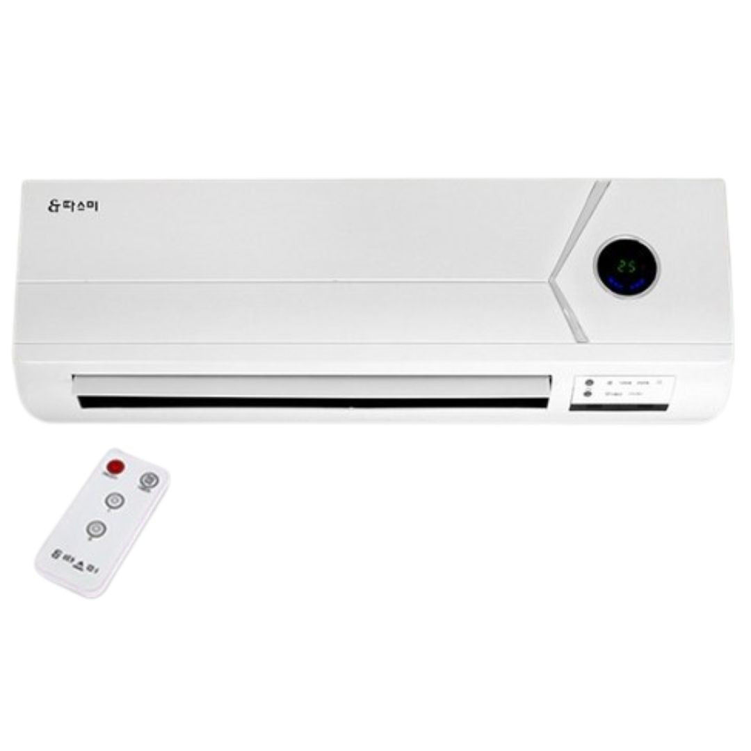 대용량 벽걸이 온풍기 벽걸이히터 업소용 전기난방기 사무실용 실내 온열기 화장실 욕실, 단일상품 89,000원