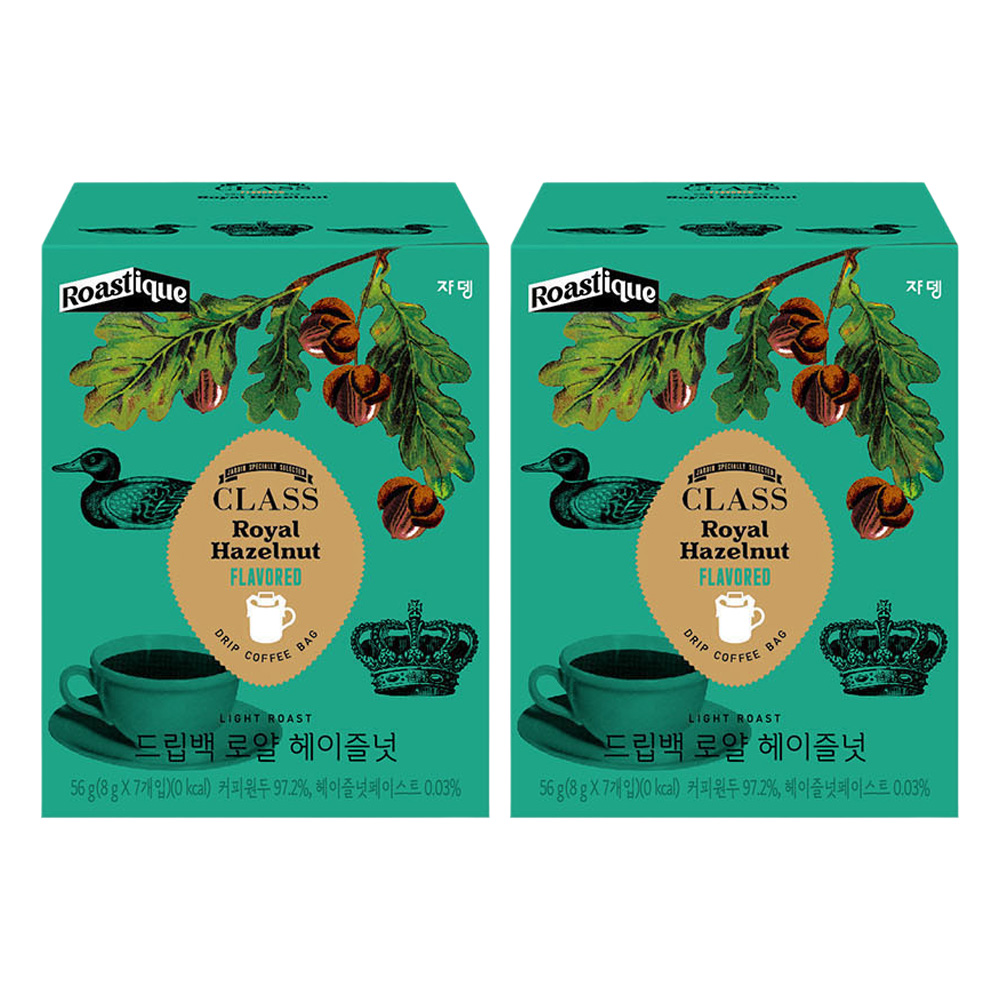 클래스 로스티크 쟈뎅 드립백 로얄 헤이즐넛 11,340원