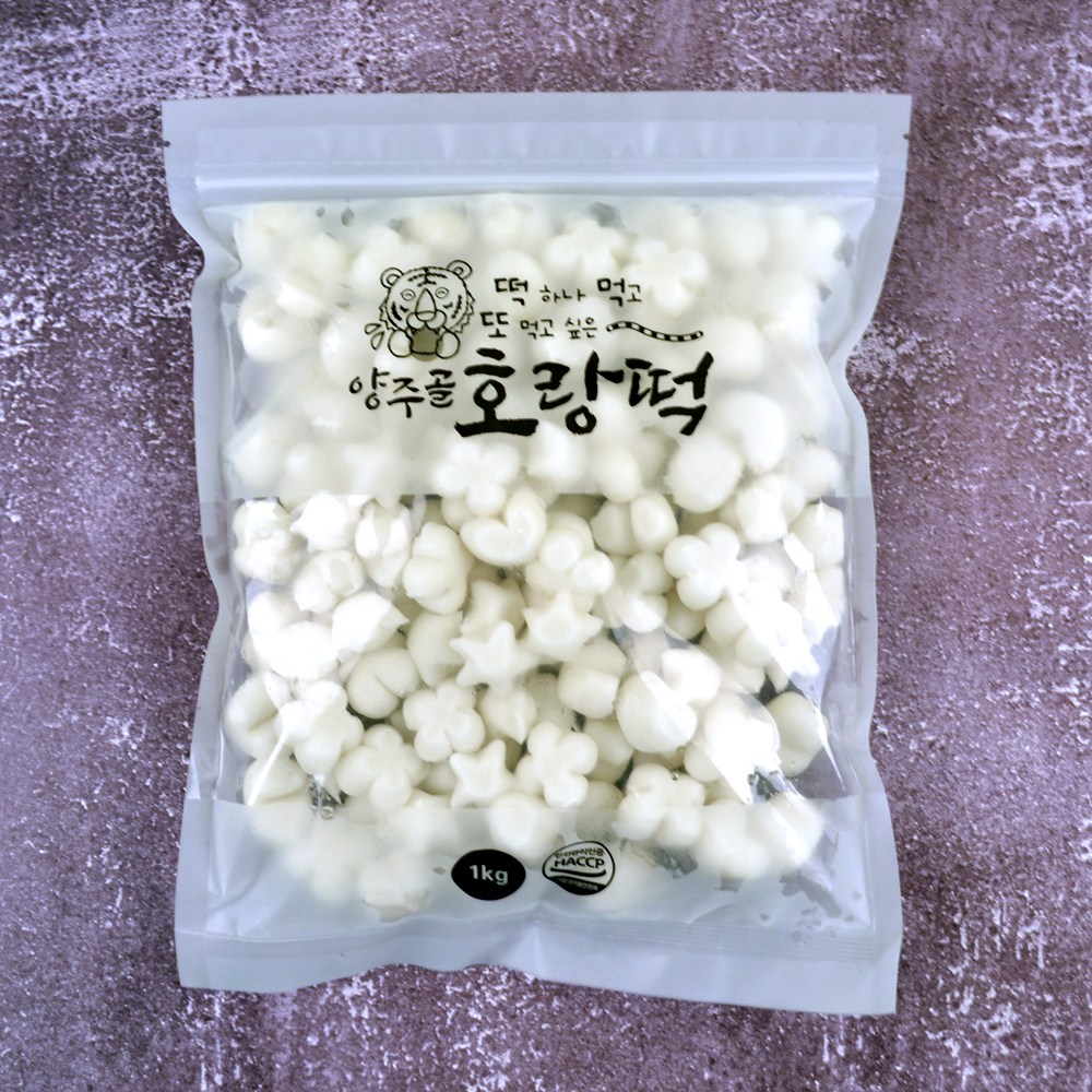 우리쌀 모양 떡볶이떡 별 하트 크로버 1kg 5봉 대량묶음, 단품 33,600원