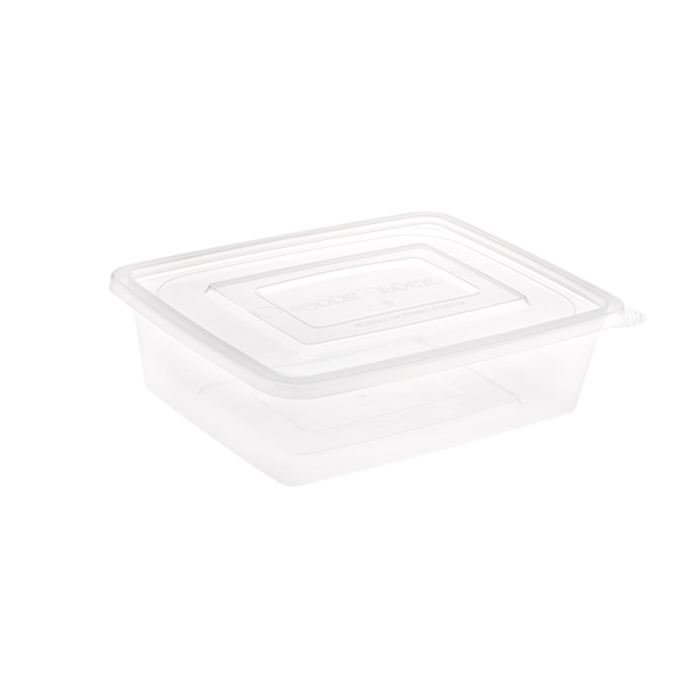 쿡앤락 일회용 다회용 사각밀폐용기모음전, 50개, 2.5L 93,300원