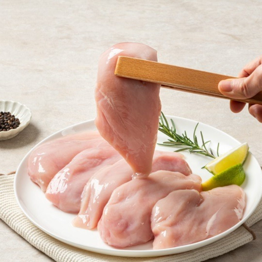 [연승팜] 국내산 닭가슴살 10kg (냉장) 1kg x 10개 46,000원