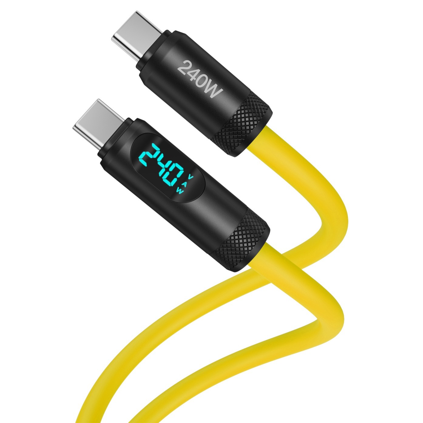 수피 C타입-C타입 PD PPS 240W LED 전력표시 실리콘 초고속 충전 케이블 S82 16,250원