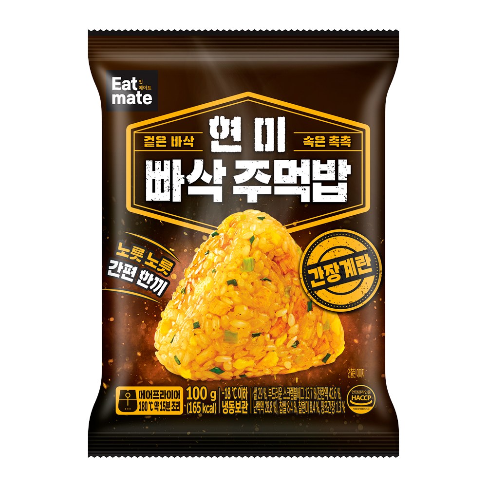 [랭킹닭컴] 잇메이트 현미 빠삭주먹밥 간장계란, 30개, 100g 50,700원