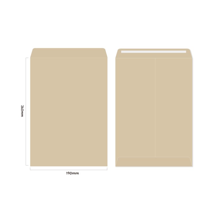 우진문화사 테이프 접착식 B5 각대봉투 (크라프트지) 500매 27,000원