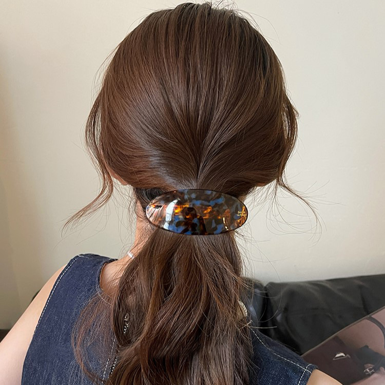 헤어퀸 고급 반묶음 단발머리 자동핀 헤어핀 머리핀 9cm 9,900원
