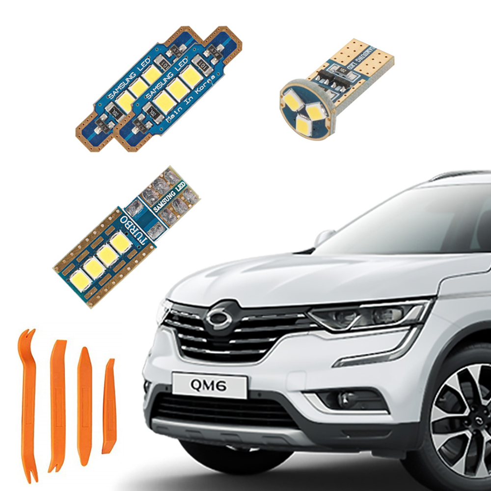 카템 루나 LED 자동차 실내등 + 리무버 풀세트, 1세트, QM6(16년형.09월~19년형.05월) 9,300원