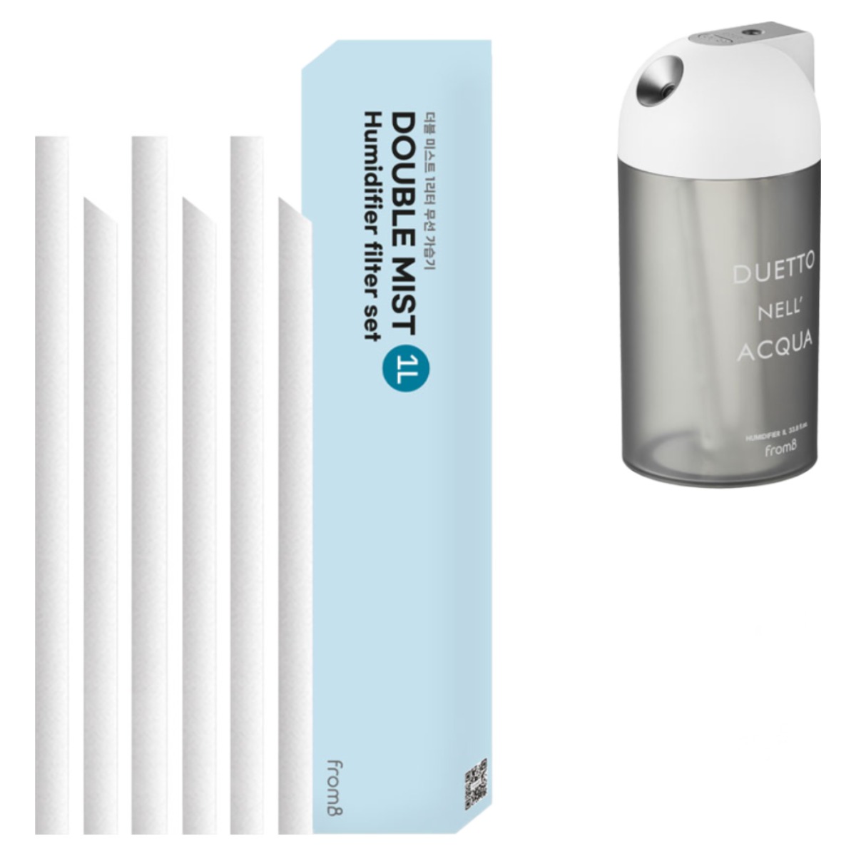 프롬비 1리터 더블미스트 무선가습기 전용필터 3셋트, 1개 7,500원