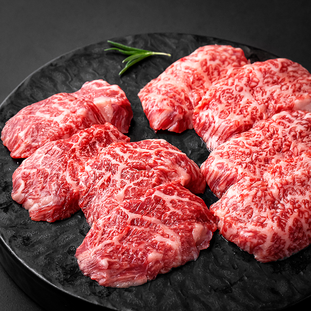 설로인 한우 꽃갈비살 1등급 (냉장), 200g, 1개 56,420원