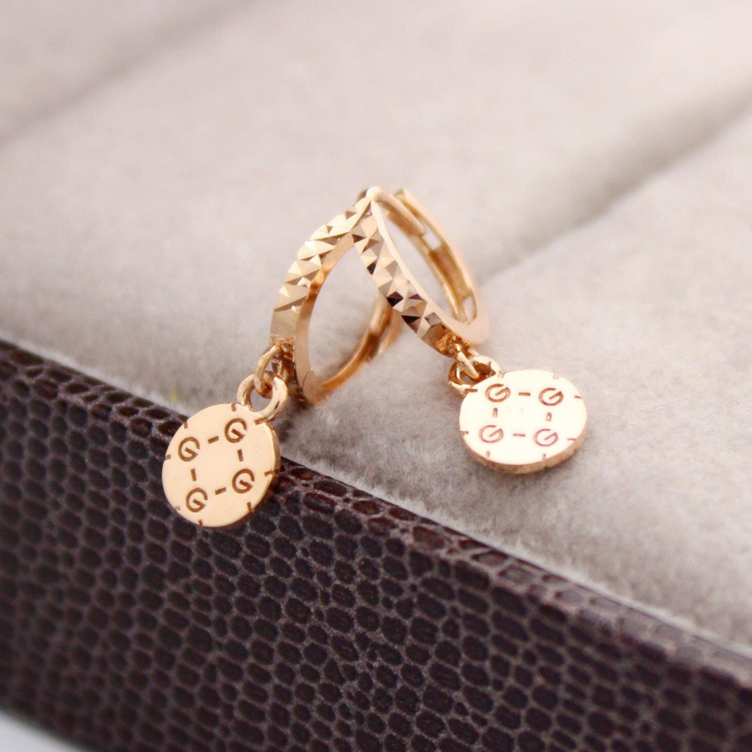 14k 18k 핑크 로즈골드 귀걸이 골드 데일리 선물 (E151)체리스쥬얼리 342,710원