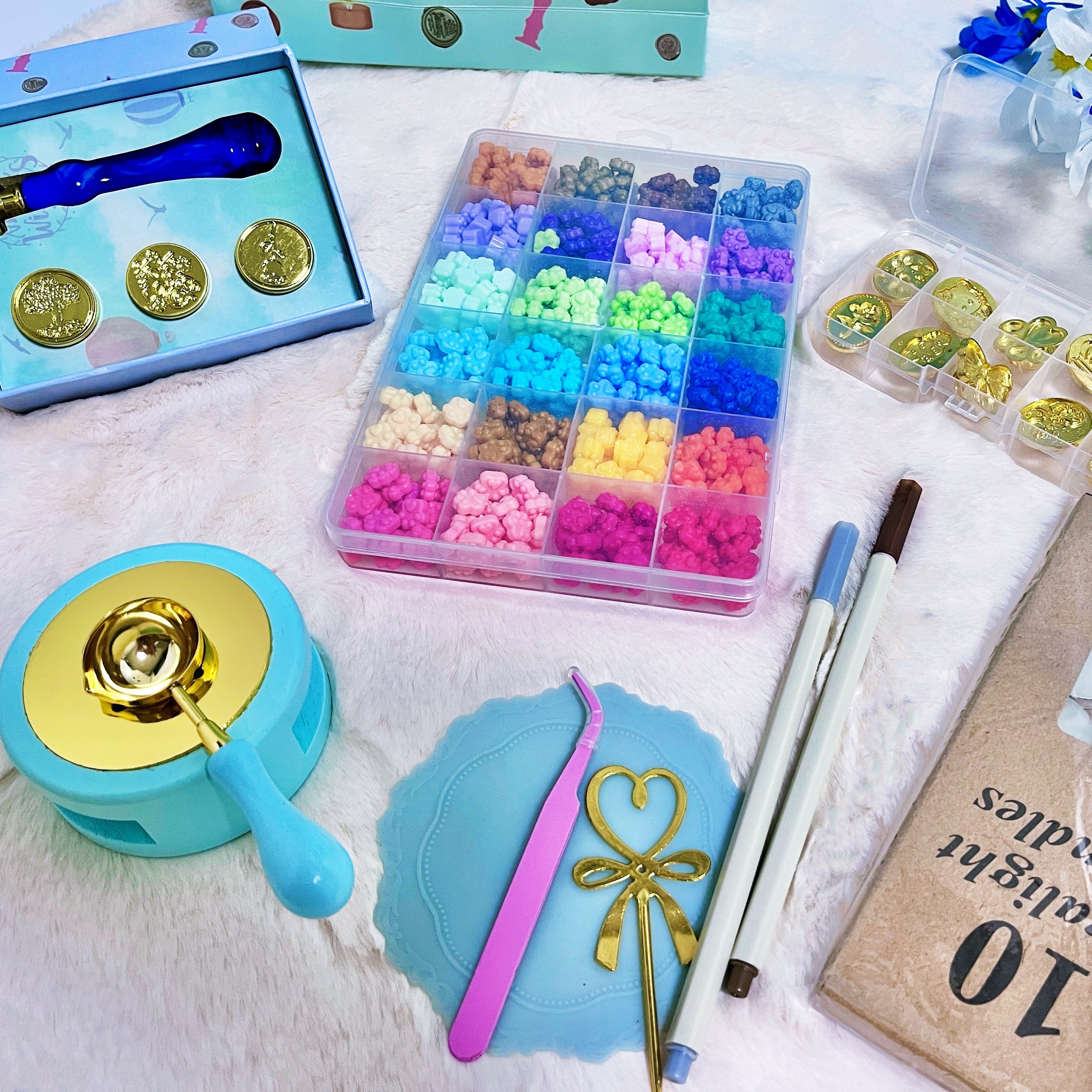 블랙장미 고급 실속 실링왁스 세트 입문 선물 22,700원