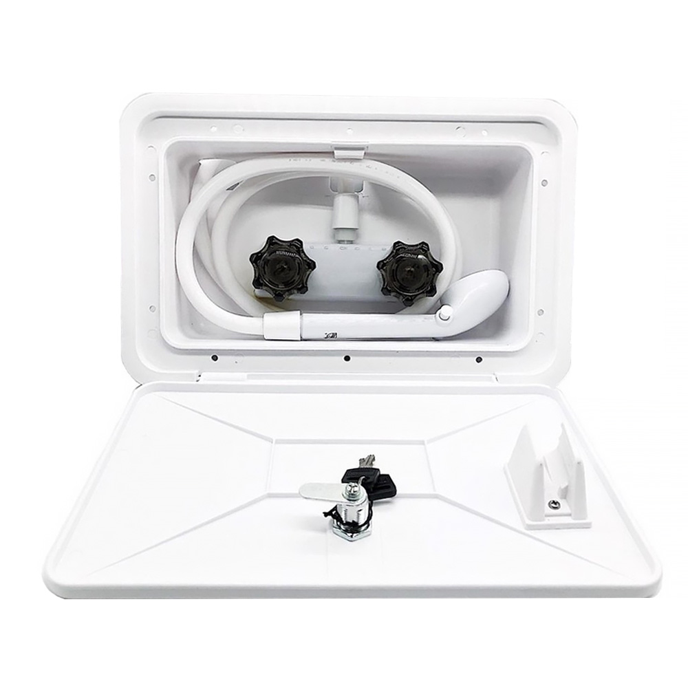 씨플로 외부 샤워 박스 키트 (해치 매립형) 보트 카라반 캠핑카 샤워기 79,800원