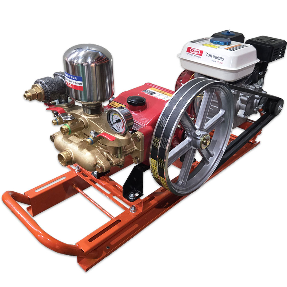 7마력 고압 동력분무기 80A 농약 엔진분무기 살포기 살수기 550,000원