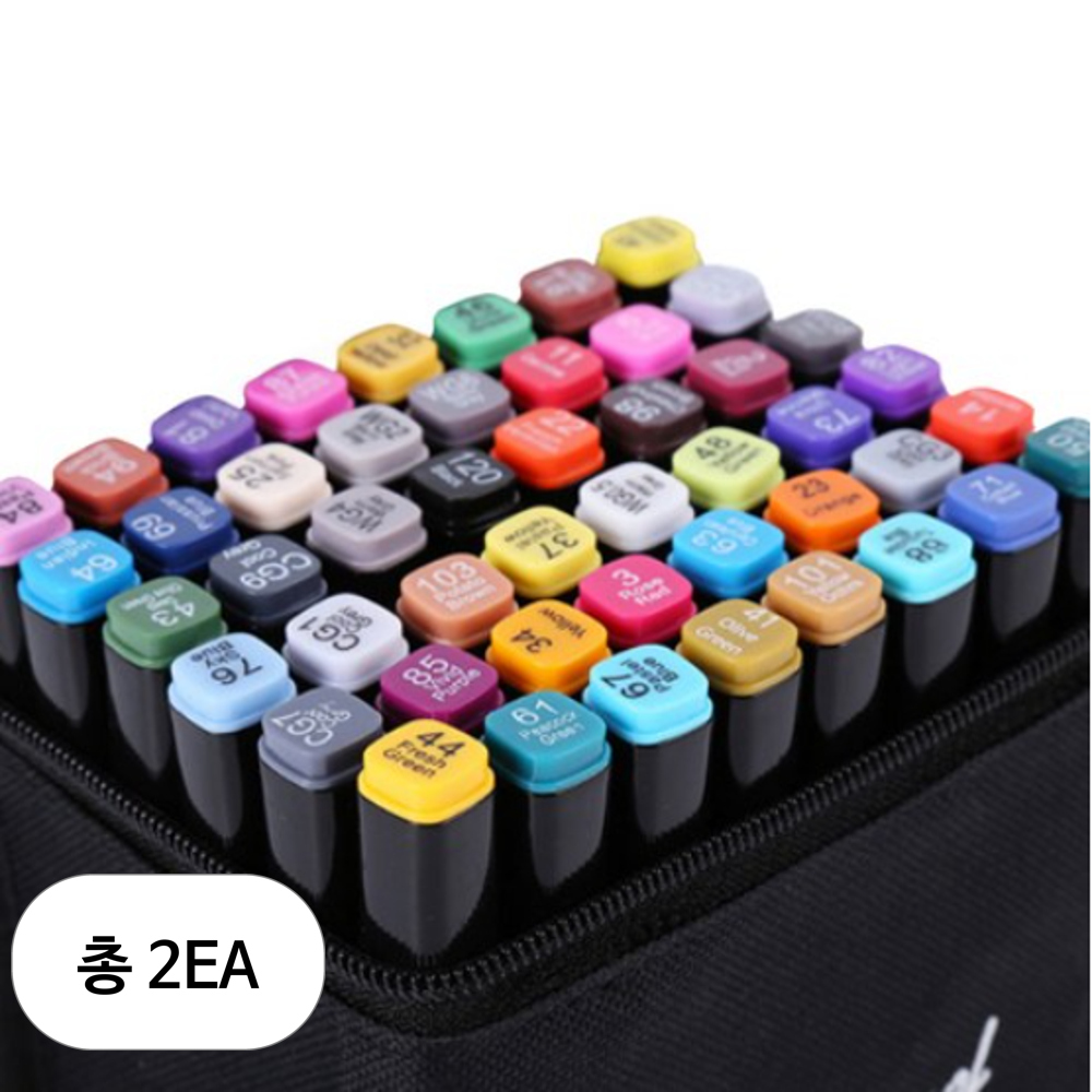 터치필 애니메이션용 트윈 디자인 더블헤드 알콜 유성 마카펜 + 펜홀드 랜덤발송 93,180원