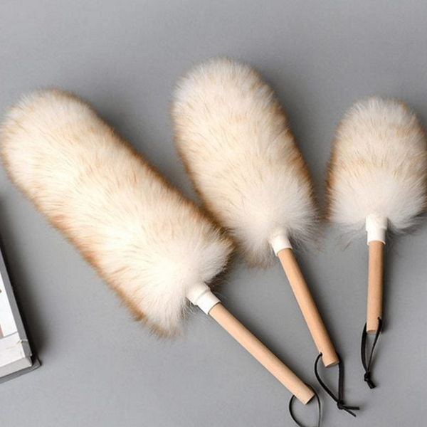 양모 먼지털이 핸디형 정전기 가정용 중형 먼지떨이 다용도 차량용 나무 생활 우드 10,360원