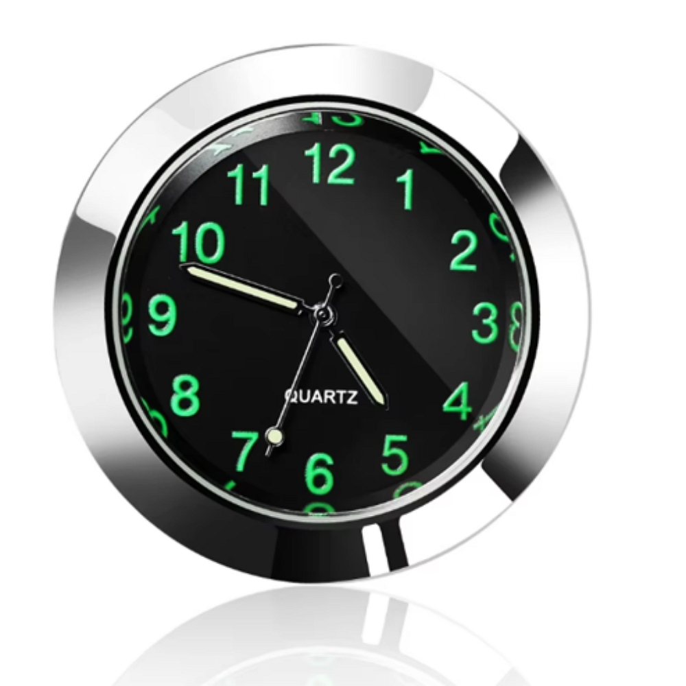 차량 자동차 야광 아날로그 시계 대시보드 부착 43mm 색상선택 9,880원