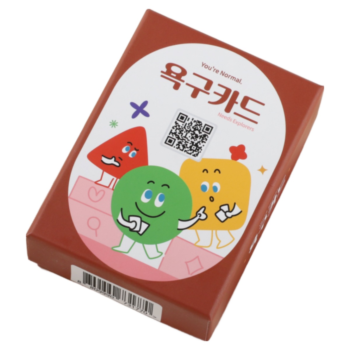 유노랩의 욕구카드 감정 표현 심리상담 대화카드 어린이 청소년 성인 마음공감 카드게임 대화놀이 카드 부모자녀 상담 교사용, 1개 17,000원