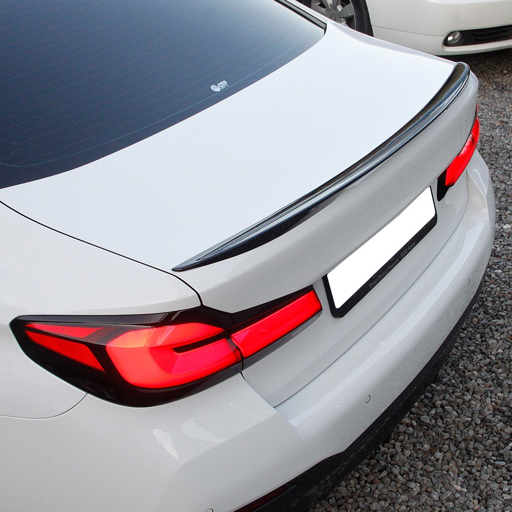 5시리즈 스포일러 리어 트렁크 몰딩 2017년-2023년 G30 호환 용품, 02. G30스포일러 (카본) 87,300원