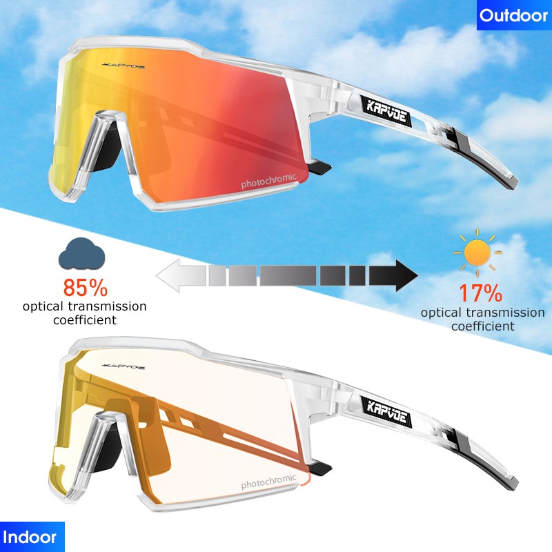 카프보에 미러변색고글 KE9022 풀패키지 자전거 스포츠 경량 선글라스 사이클 39,000원