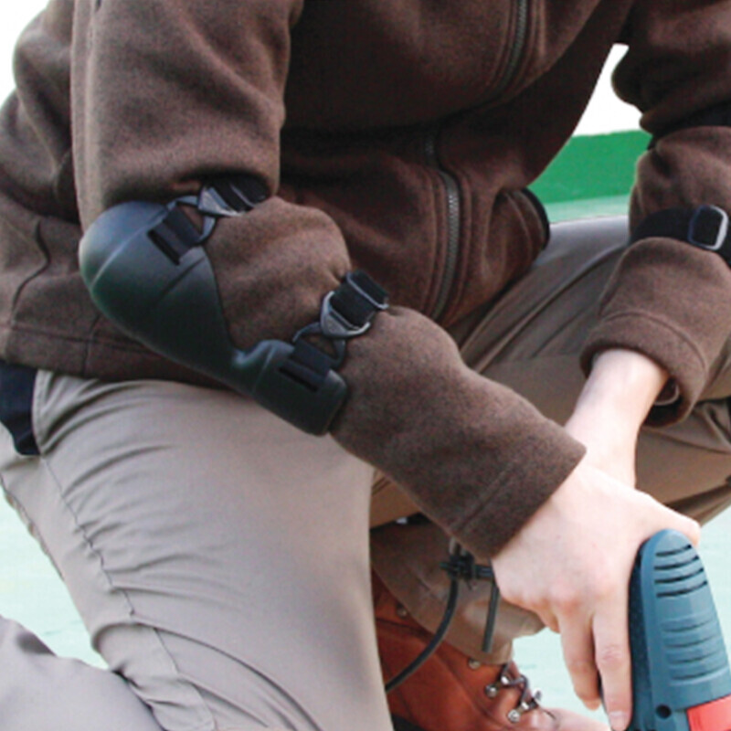 비스코랩 팔꿈치 보호대 VL-201 벨크로 유리 돌 노면 바닥 원터치 산업용 보호장비 17,000원