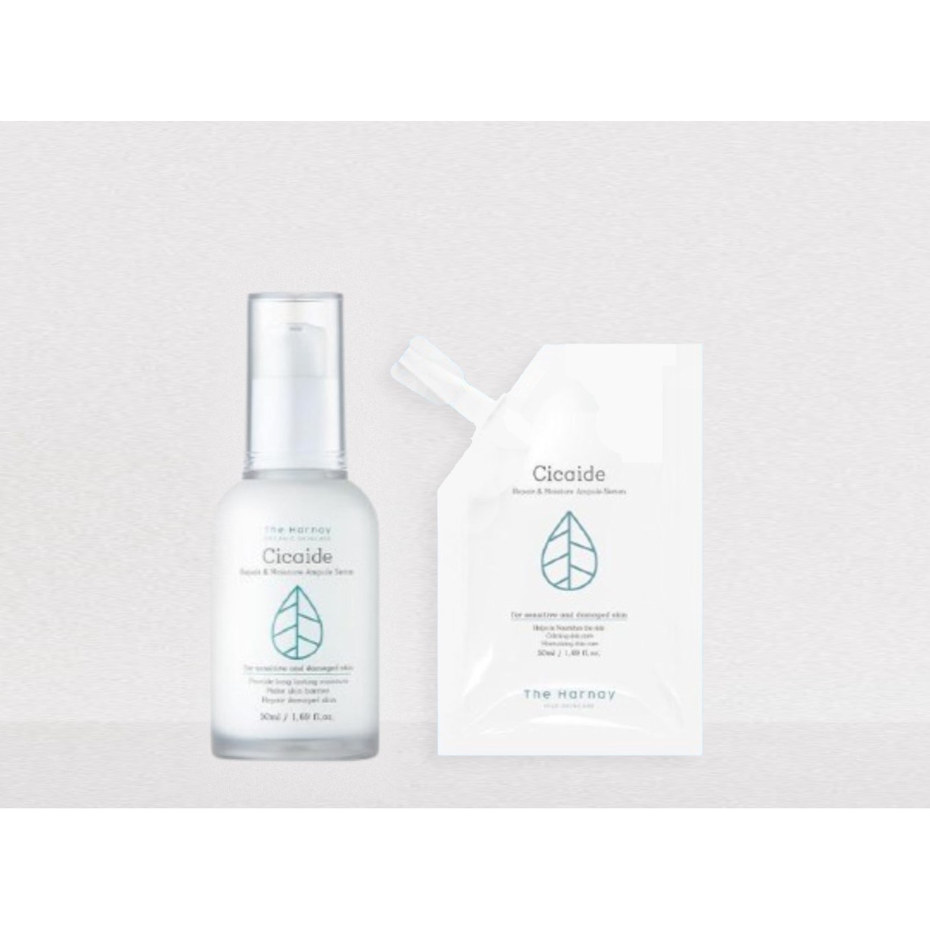 [1+1] [깐달걀_세럼] 더하르나이 시카이드 앰플세럼 (본품+리필) / 시카이드앰플세럼 더하르나이시카이드앰플 시카이드앰플세럼 32,000원