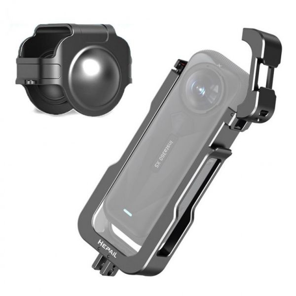 Insta360 X5 전용 멀티 유틸리티 메탈 프레임 렌즈캡 세트 케이스 콜드슈 1/4 충격방지 스크래치 예방 (Araium) 52,900원