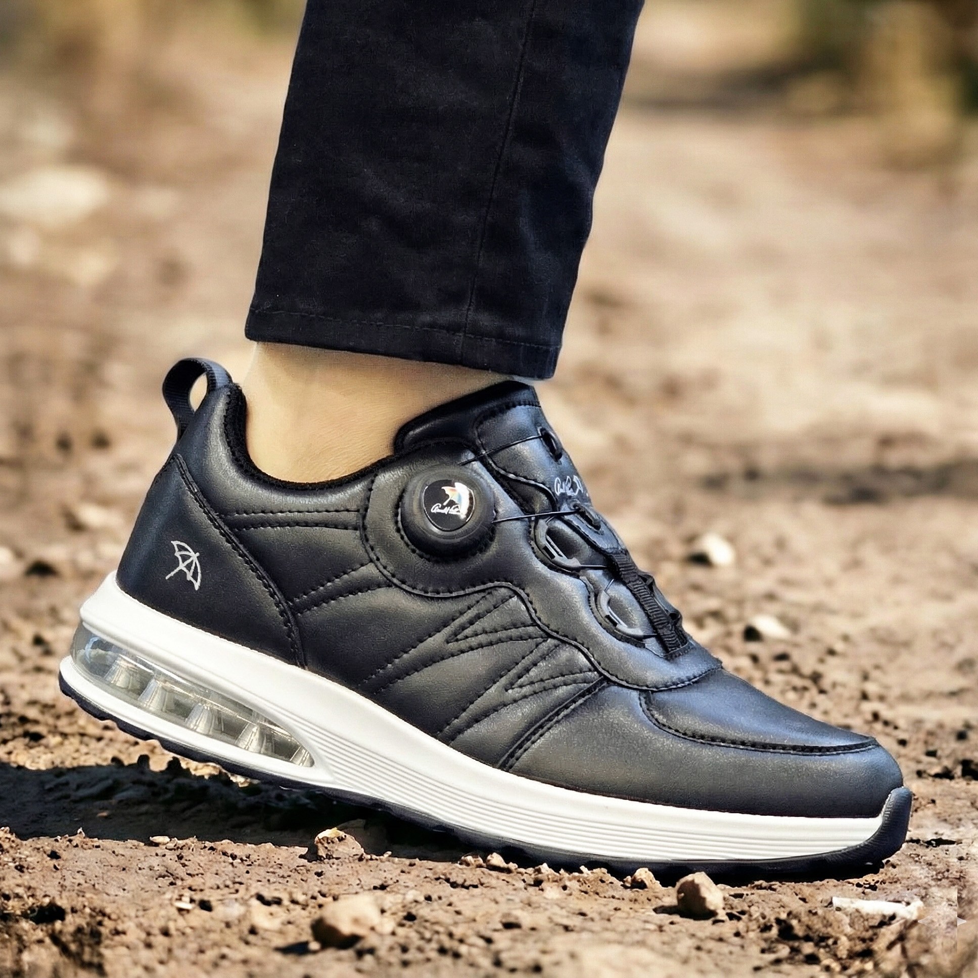 아놀드파마 에어 쿠션 발편한 운동화 다이얼 경량 워킹화 가벼운 헬스 신발 스포츠 캐주얼 런닝화 가죽 조깅화 트레일 러닝화 59,800원