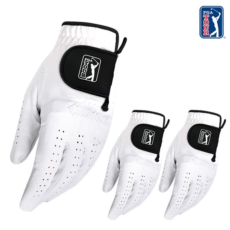 PGA투어 남성용 양피 맥스 블랙에디션 골프장갑 왼손용 20,800원