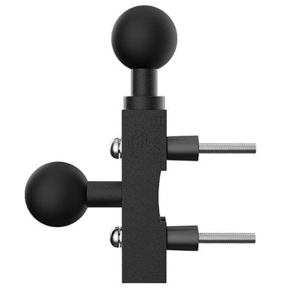 SMNU 더블헤드 핸들 브라켓 오토바이 거치대 마운트 25mm, 25mm, 블랙 28,800원