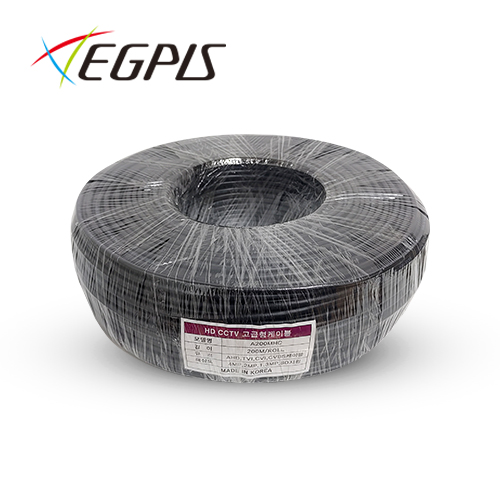 이지피스 CCTV용 영상+전원 CABLE 200M(QHD전용-고급형) [국산] 121,000원