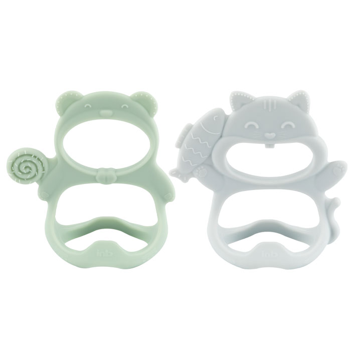 아이앤비 손목형 치아발육기 곰돌이(스윗세이지)+야옹이(모던그레이), 1개 19,900원