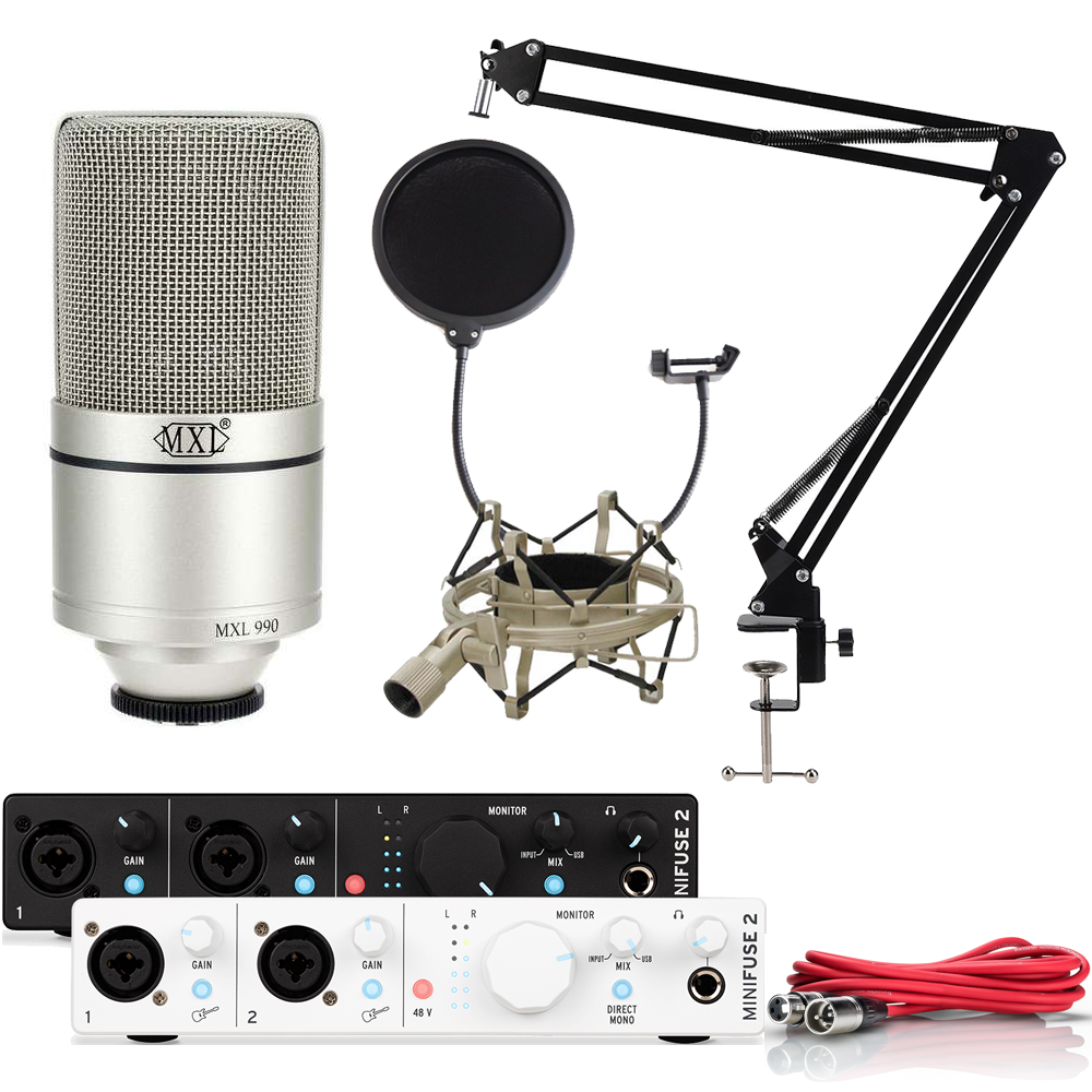 아투리아 미니퓨즈 2 x MXL 990 콘덴서 마이크 패키지 2 379,000원