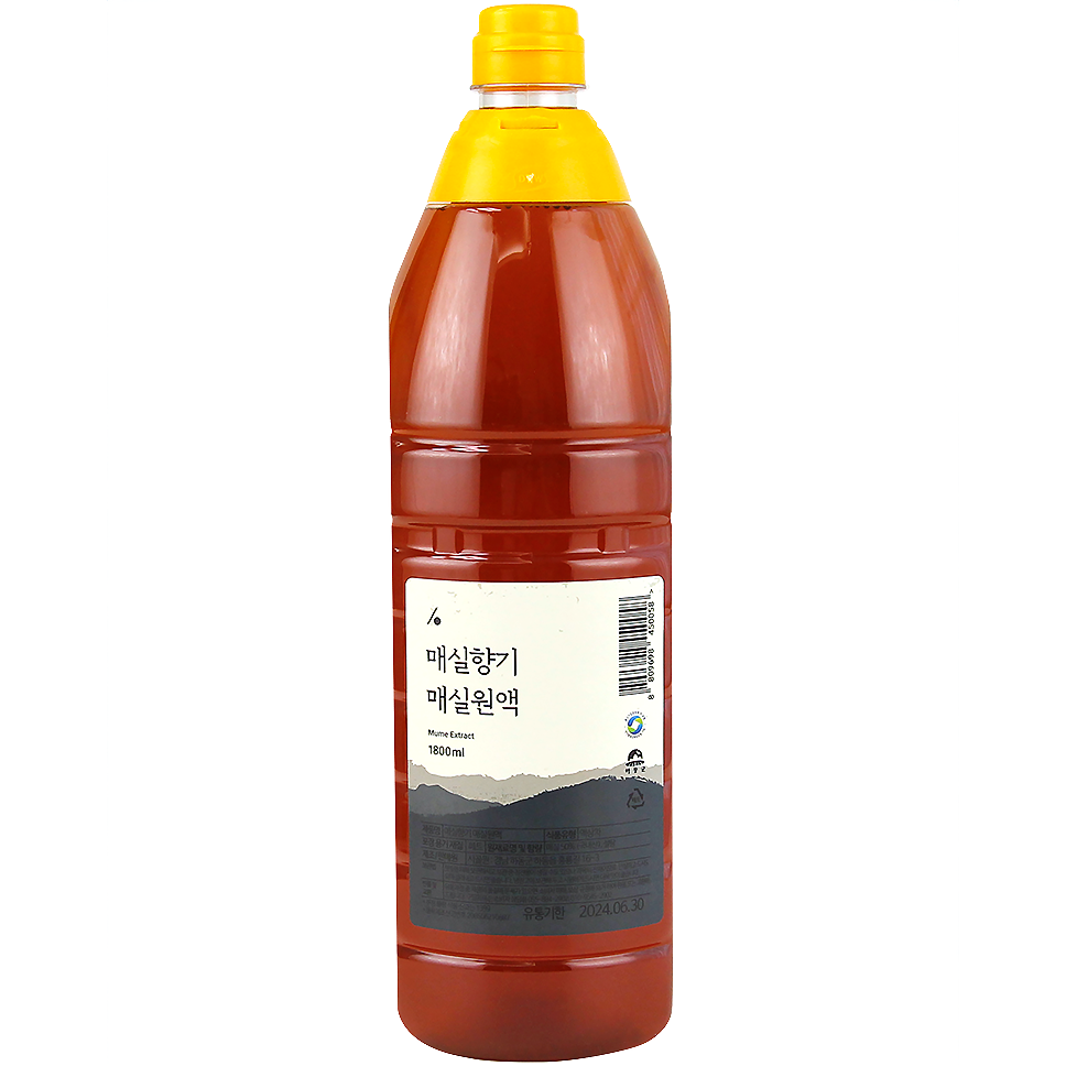 시골원 매실향기 매실청 업소용 대용량 1800ml, 1개, 1.8L 24,000원