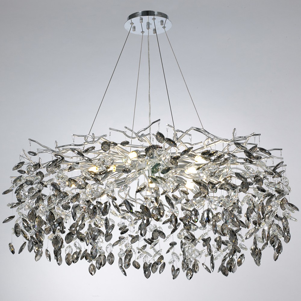 티탄2 낙엽크리스탈조명 1000파이 800파이 600파이샹들리에 카페포인트 인테리어조명 호텔로비등 대형샹들리에 led조명 전구포함 495,000원