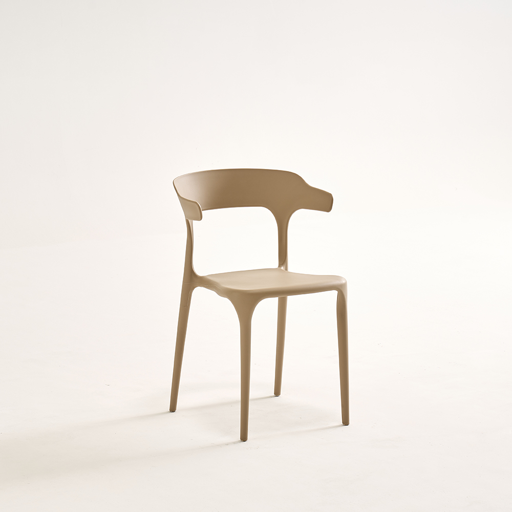 에코 플라스틱 인테리어 디자인 카페 식탁 의자 (5color)), 베이지, 1개 19,000원