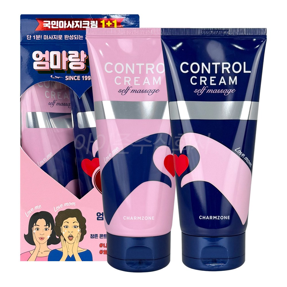 참존 콘트롤 크림 셀프 마사지 150ml 1+1 기획세트, 4개, 300ml 100,000원