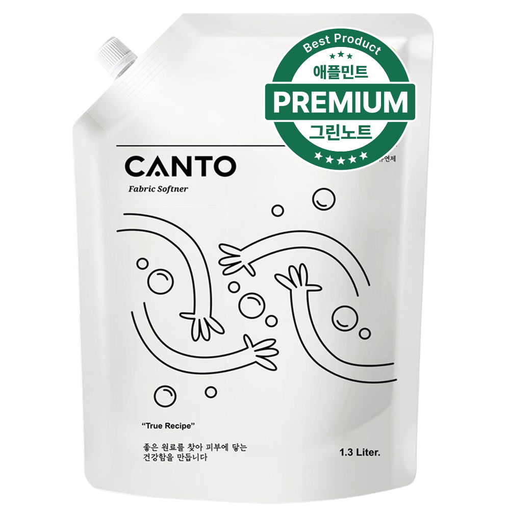칸토 고농축 프리미엄 섬유유연제 파우치 애플민트 15,900원